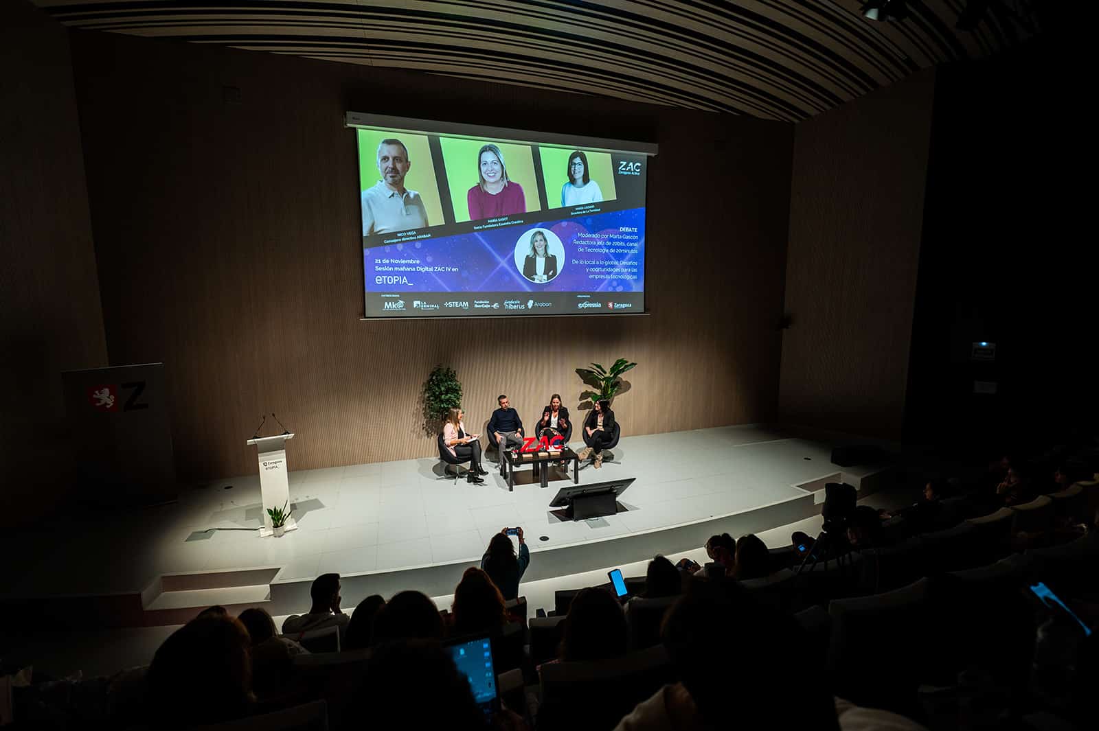 El V Congreso Digital ZAC reúne a referentes de Inteligencia Artificial y marketing digital en Zaragoza